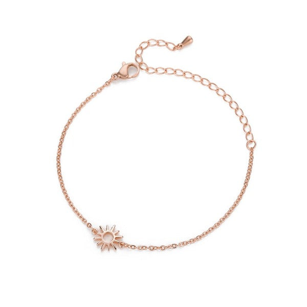 Pulsera Soleil Mujer Cadena Astre oro rosa