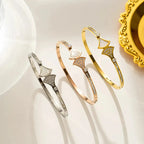 Pulsera Étnica de Concha Concha de Vieira plata