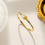Pulsera Étnica de Concha Concha de Vieira oro