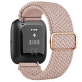 Pulsera Súper Elástica para Reloj Fitbit Versa 1 Versa 2 Versa Lite rosa claro