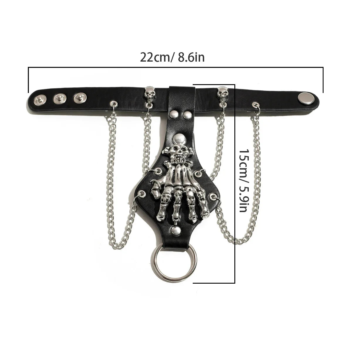 Pulsera de Mano Esqueleto
