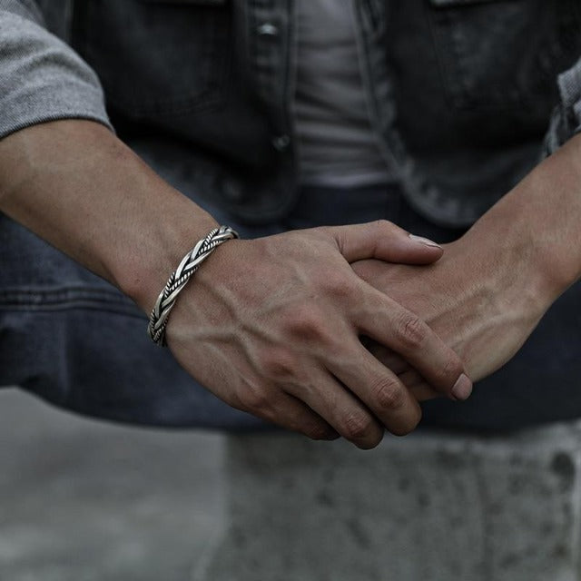 Pulsera Trenzada Hombre