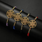 Pulsera de Mujer Colorida Cubo de Metatrón roja