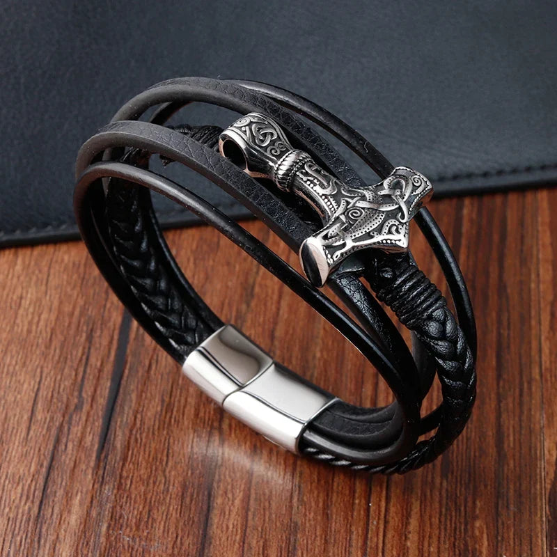 Pulsera trenzada ancla