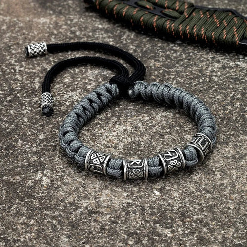 Pulsera Vikinga Trenzada Para Hombre