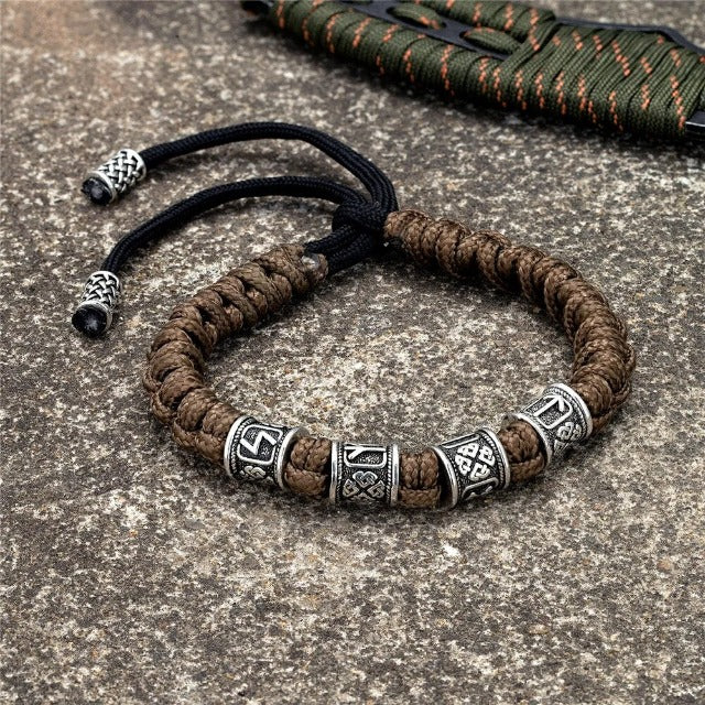 Pulsera Vikinga Trenzada Para Hombre