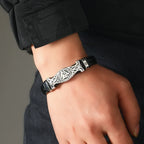 Pulsera Vikinga Valknut para Hombre