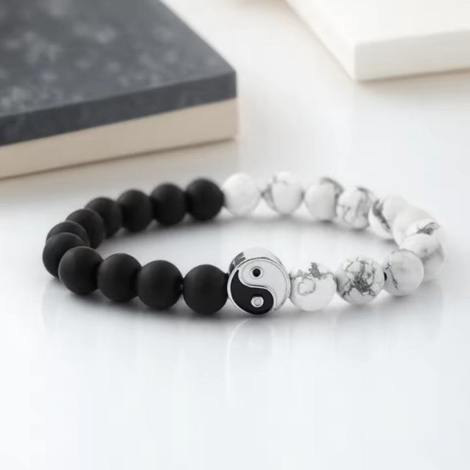 Pulsera Yin Yang Bicolor Hombre mujer