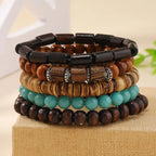 Pulseras de Estilo Étnico Multicolor 1