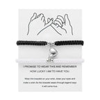 Pulseras para Parejas de Amigos Gourmette Románticas