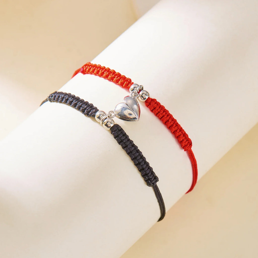 Pulseras para Parejas de Amigos Gourmette Románticas