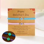 Pulseras para Parejas de Amigos Gourmette Románticas