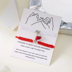Pulseras para Parejas de Amigos Gourmette Románticas
