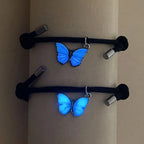 Pulseras para Parejas Gourmette Mariposas Luminosas