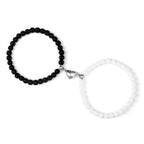 Pulseras Magnéticas de Perlas para Parejas