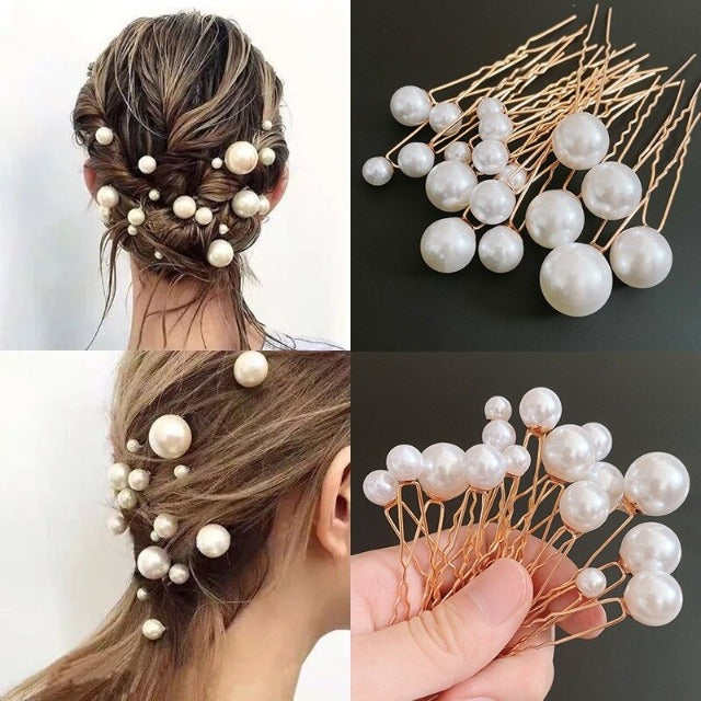 Horquillas de Boda con Perlas