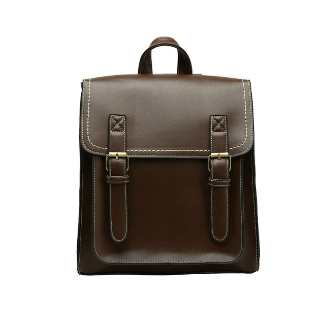 Bolso de Cuero para Mujer Marrón