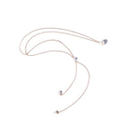 Cadena para la Espalda con Perlas para Mujer