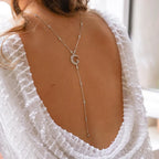 Cadena de Dos Collar Adorno Dorsal Mujer Luna