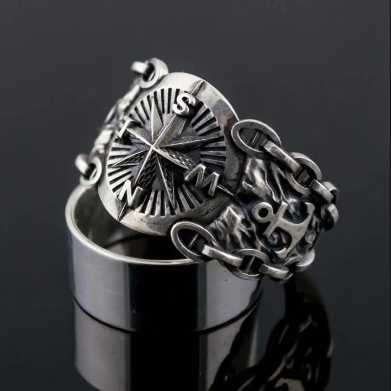 Chevalier Compás Brújula Anillo Rosa de los Vientos