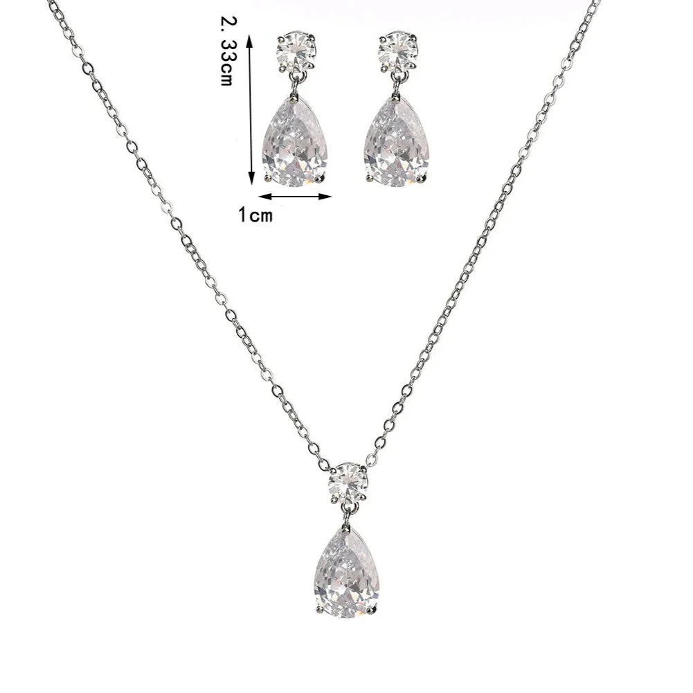 Estuche de 3 Joyas Gota de Agua