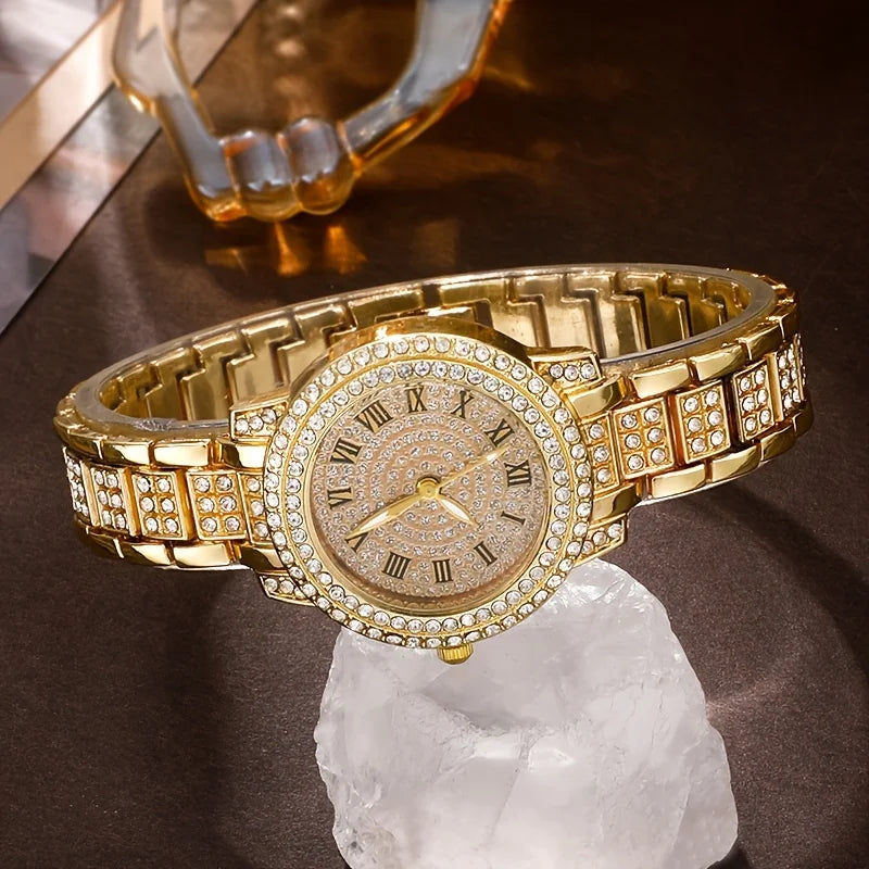 Estuche de 5 Joyas con Estrás