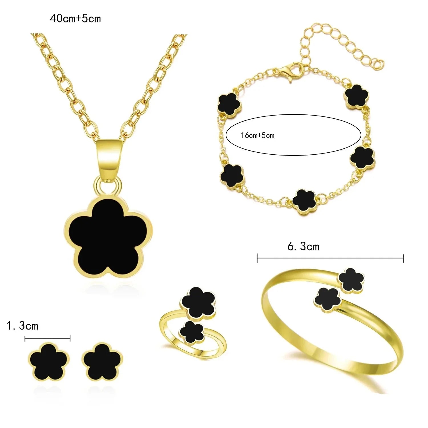 Estuche Tréboles de 5 Joyas