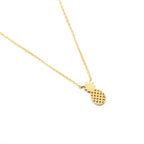Collar Piña Oro & Plata para Mujer oro