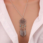 Collar Atrapasueños Oro plata