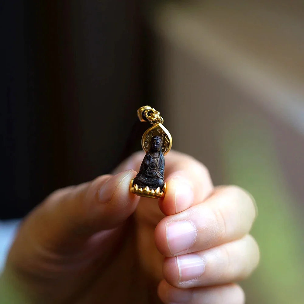 Collar con Colgante de Buda Tibetano