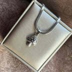 Collar con Colgante de Hongo de plata