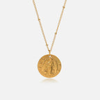 Collar con Colgante de Constelación Signo del Zodiaco