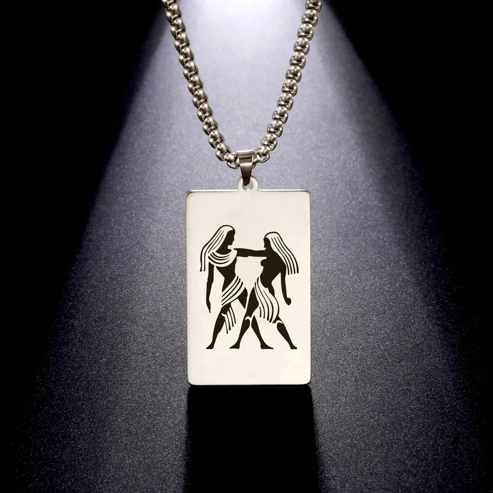 Collar con Colgante Elegante Signo del Zodiaco Astrológico