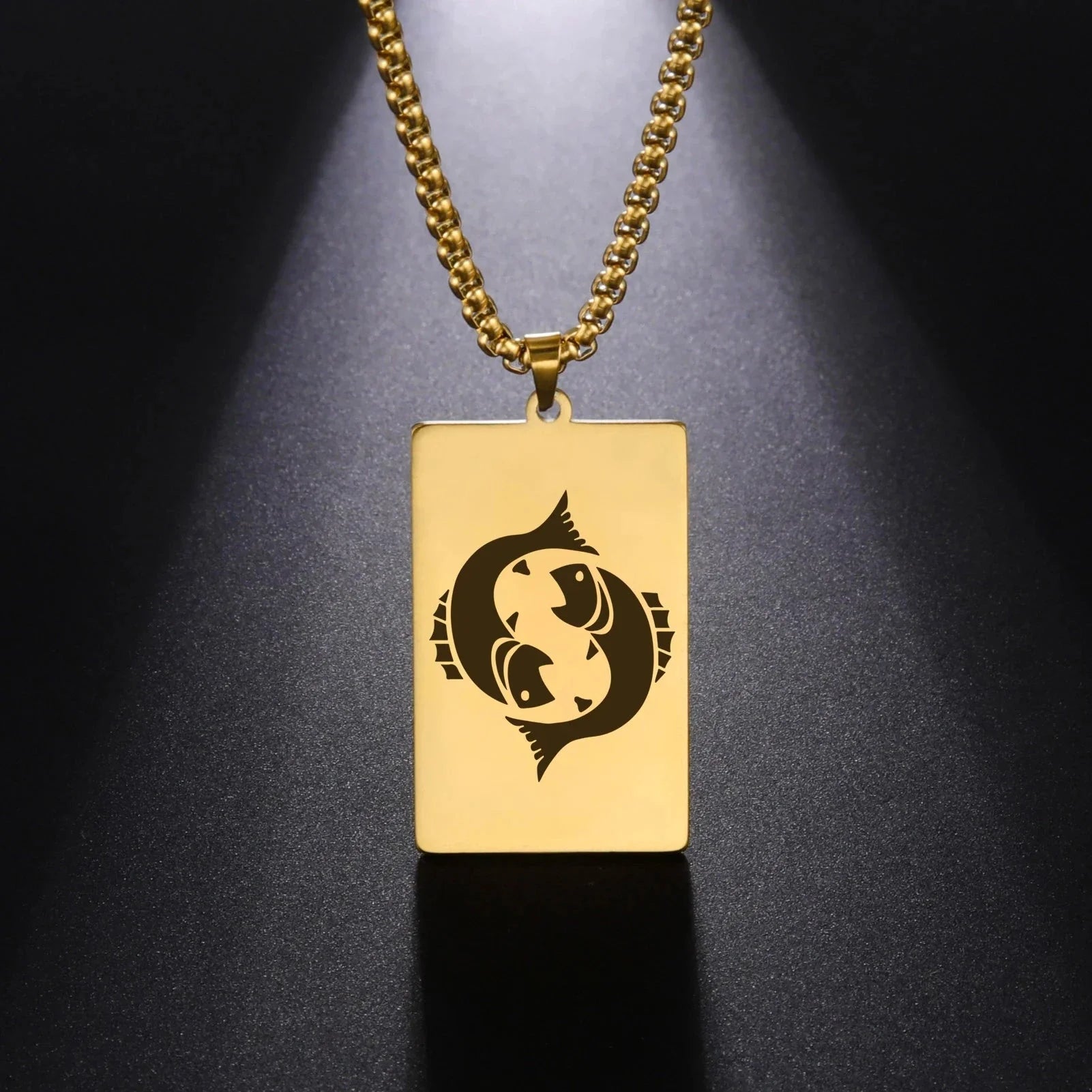 Collar con Colgante Elegante Signo del Zodiaco Astrológico