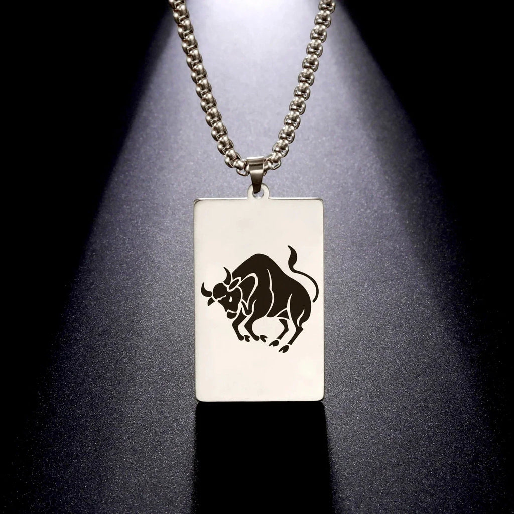 Collar con Colgante Elegante Signo del Zodiaco Astrológico