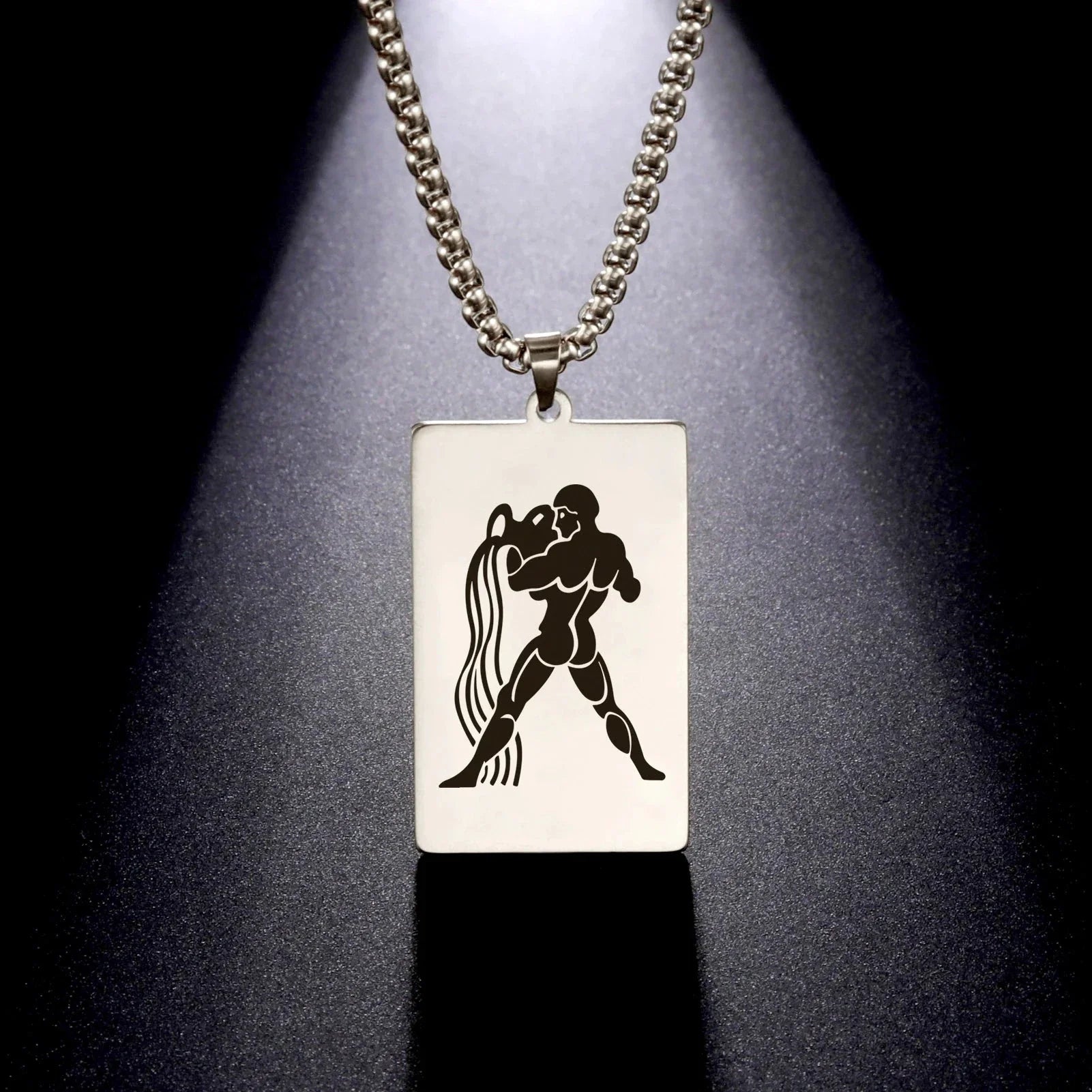 Collar con Colgante Elegante Signo del Zodiaco Astrológico