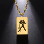 Collar con Colgante Elegante Signo del Zodiaco Astrológico