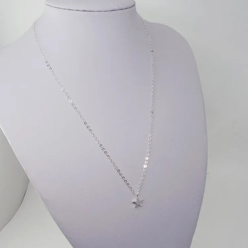 Collar con Colgante Estrella plata