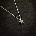 Collar con Colgante Estrella plata