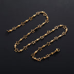 Collar con Colgante de Estrella de Astrología para Hombre o Mujer oro