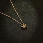 Collar con Colgante Estrella oro