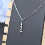 Collar con Colgante de Estrella para Hombre en plata