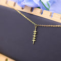 Collar con Colgante de Estrella para Hombre en oro