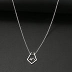 Collar con Colgante Montaña plata