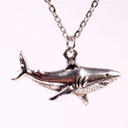 Collar con Colgante de Tiburón en plata
