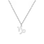 Collar con Colgante Dorado Signo del Zodiaco