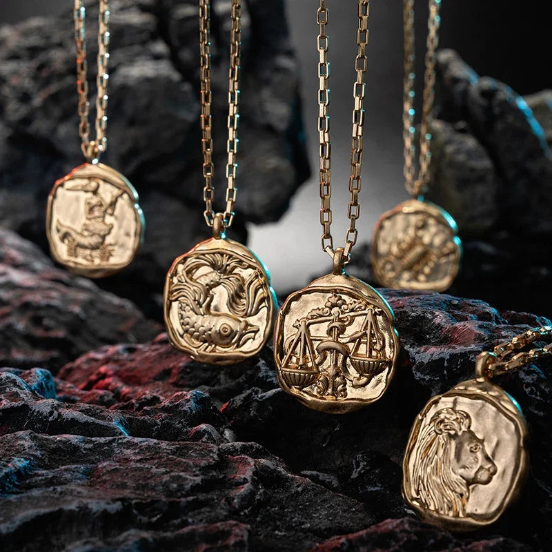 Collar con Colgante del Signo del Zodiaco