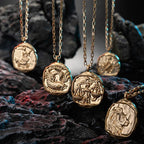 Collar con Colgante del Signo del Zodiaco