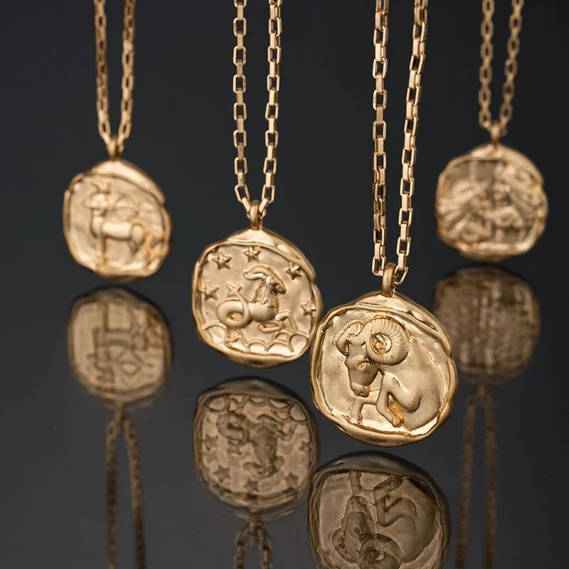 Collar con Colgante del Signo del Zodiaco