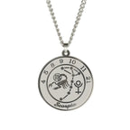 Collar con Colgante del Signo Zodiacal Astrológico para Hombre o Mujer